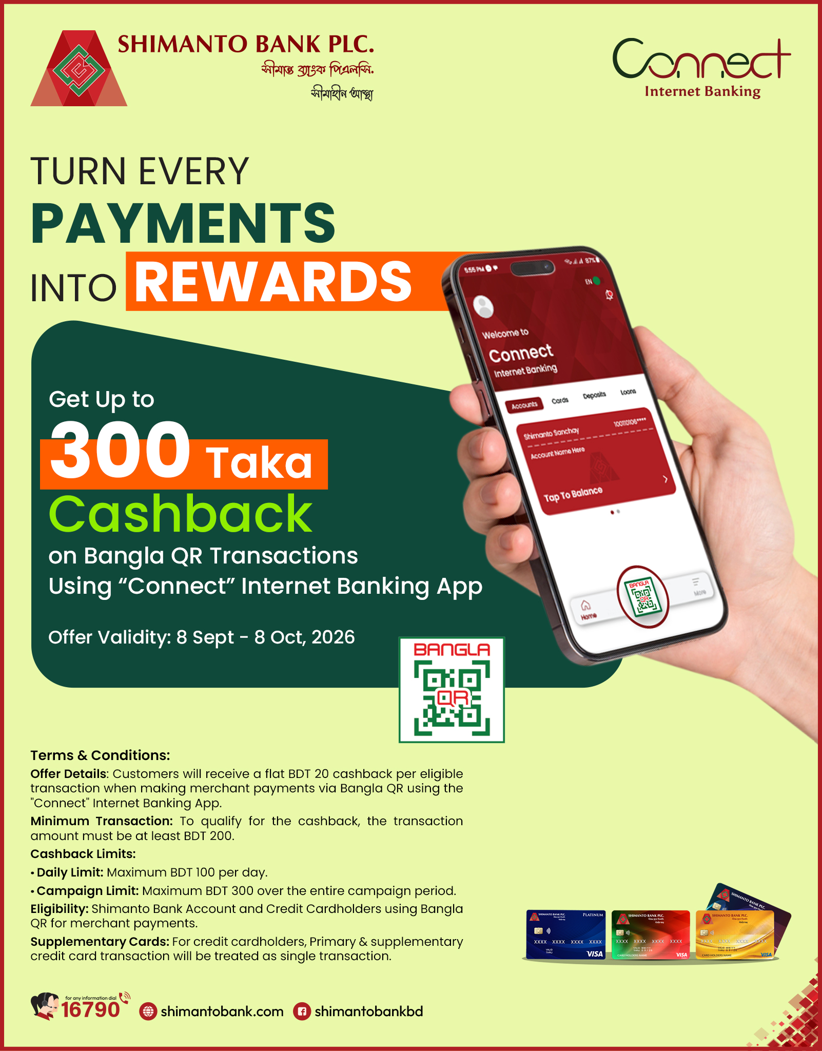 Bangla QR Cashback Offer